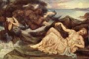 Port After Stormy Sea Evelyn De Morgan